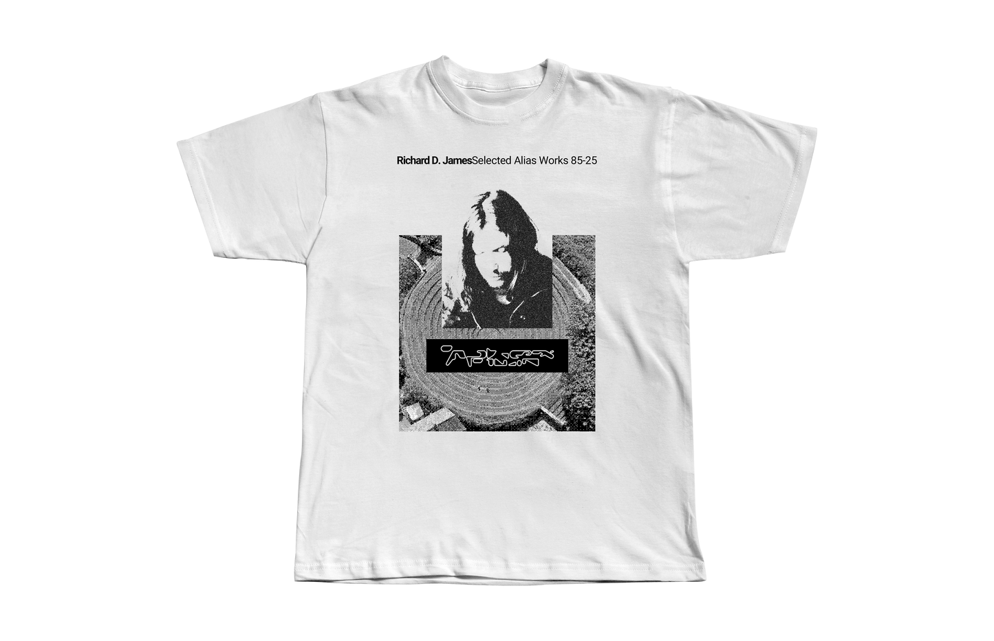 APHEX TWIN AKA Richard D. James Selected Alias Works 85-25 T shirt