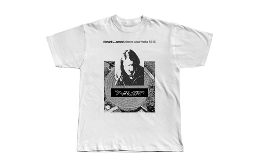 APHEX TWIN AKA Richard D. James Selected Alias Works 85-25 T shirt
