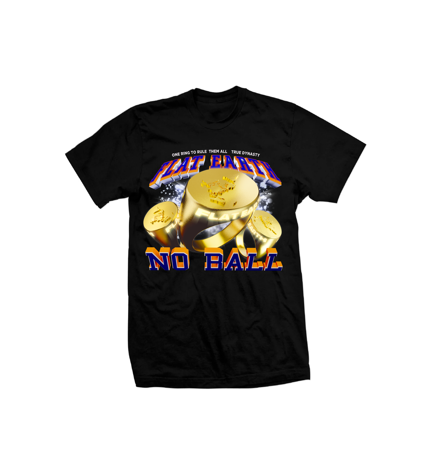 FLAT EARTH CHAMPIONSHIP RING T-shirt